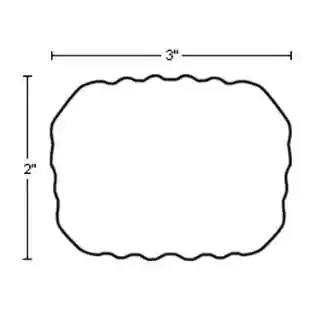 Main 1 - L&R 2" X 3" X 10 FT WHITE FINISH ALUMINUM PIPE  (STANDARD) - Arlington Coal & Lumber