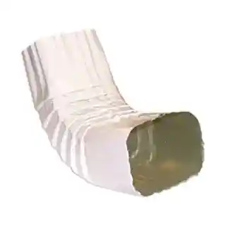 Main 1 - L&R 2" X 3" WHITE STYLE-A ALUMINUM 90-DEG ELBOW - Arlington Coal & Lumber