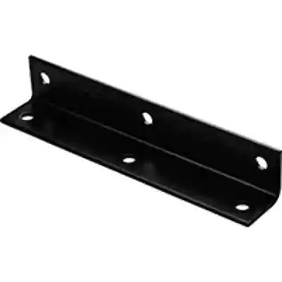 BRACE CORNER 1.6X9X1/8 BLK STL - Arlington Coal & Lumber