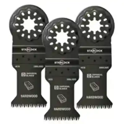 IBSL220-3 IMPERIAL BLADE 1-3/8 PRECISION WOOD 3PK STARLOCK - Arlington Coal & Lumber