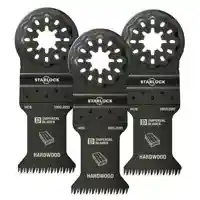Main 2 - IBSL220-3 IMPERIAL BLADE 1-3/8 PRECISION WOOD 3PK STARLOCK - Arlington Coal & Lumber