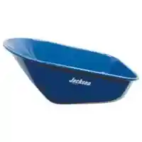 Main 2 - JACKSON 6-CUFT STEEL WHEELBARROW TRAY ONLY (BLUE) 00101700  - Arlington Coal & Lumber