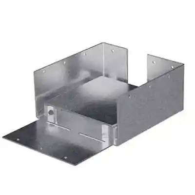 SIMPSON ABW-66Z 6X6 ADJ POST BASE Z-MAX COATING (6/CTN) - Arlington Coal & Lumber