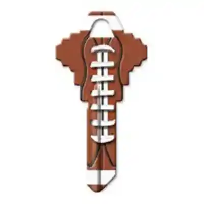 SC1-25 KEYBLANK FOOTBALL - Arlington Coal & Lumber