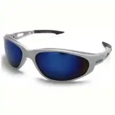 SW128 SFTY GLASS SLVR/BLU LENS - Arlington Coal & Lumber