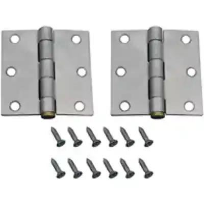 HINGE DOOR SQ 3X3IN GALVANIZED - Arlington Coal & Lumber