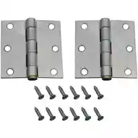 Main 1 - HINGE DOOR SQ 3X3IN GALVANIZED - Arlington Coal & Lumber