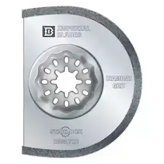 Main 2 - IBSL710-1 IMPERIAL BLADE 3-3/8 SEGMENTED DIAMOND GRIT 1PK STARLOCK - Arlington Coal & Lumber