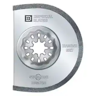 Main 2 - IBSL710-1 IMPERIAL BLADE 3-3/8 SEGMENTED DIAMOND GRIT 1PK STARLOCK - Arlington Coal & Lumber