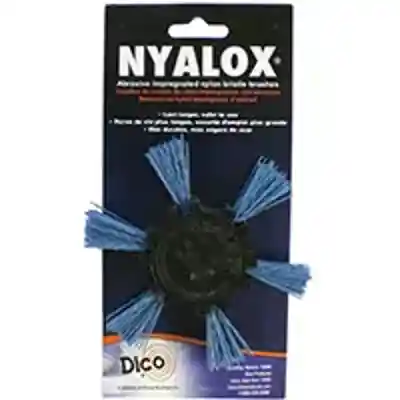 NYALOX 4" FLAP BRUSH BLUE FINE (541-788-4) - Arlington Coal & Lumber