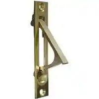 Main 2 - 216051 DOOR EDGE PULL SLDBRASS PULL DOOR EDGE SOLID BRASS - Arlington Coal & Lumber