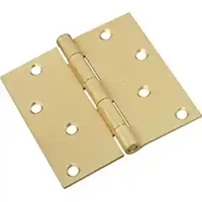 830231 HINGE DR 4IN SQ CNR SB HINGE DOOR 4IN SQ CNR BRASS - Arlington Coal & Lumber
