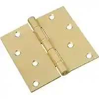 Main 2 - 830231 HINGE DR 4IN SQ CNR SB HINGE DOOR 4IN SQ CNR BRASS - Arlington Coal & Lumber