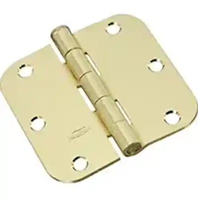 830207 HINGE DR 4IN 5/8 POL BR HINGE DOOR 4IN 5/8RC POL BRS - Arlington Coal & Lumber