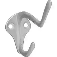 Main 2 - 830162 HOOK COAT/HAT SAT NKL HOOK COAT/HATSAT NKL ZINC - Arlington Coal & Lumber
