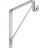 Main 2 - S822-091 BRACKET SHELF/ROD CHR BRACKET SHELF/ROD CHROME FIN - Arlington Coal & Lumber