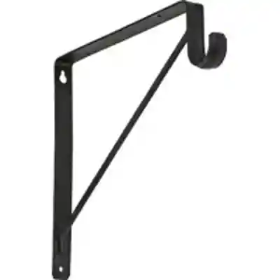 S822-092 BRACKET SHELF/ROD ORB BRACKET SHELF/ROD ORB BRZ - Arlington Coal & Lumber