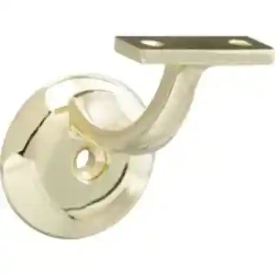 N830-126 BRACKET HANDRAIL 1PC HANDRAIL BRACKETS PLSHD BRS - Arlington Coal & Lumber