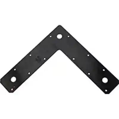 CRNR PLATE 9X2X1/8IN BLK - Arlington Coal & Lumber