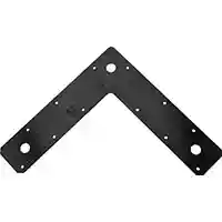 Main 2 - CRNR PLATE 9X2X1/8IN BLK - Arlington Coal & Lumber