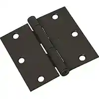 Main 2 - HINGE DOOR SQ CORNER 3IN ORBRZ - Arlington Coal & Lumber