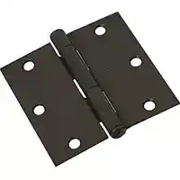 Main 2 - HINGE DOOR SQ CORNER 3IN ORBRZ - Arlington Coal & Lumber