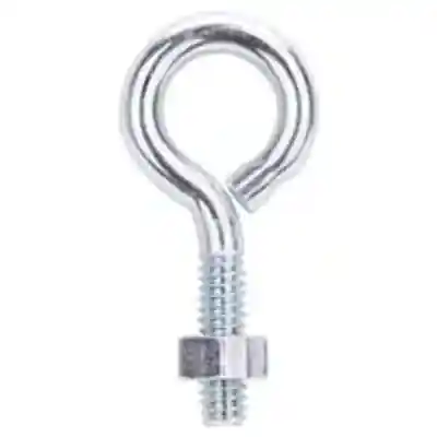 ZINC EYE BOLT W/NUTS 1/4X2 EYE BOLT STL 1/4X2IN ZINC - Arlington Coal & Lumber