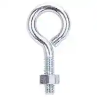 Main 2 - ZINC EYE BOLT W/NUTS 1/4X2 EYE BOLT STL 1/4X2IN ZINC - Arlington Coal & Lumber
