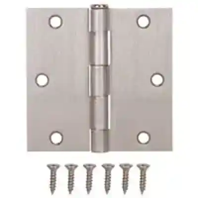 HINGE DOOR SQ RES 3.5IN SATNKL - Arlington Coal & Lumber