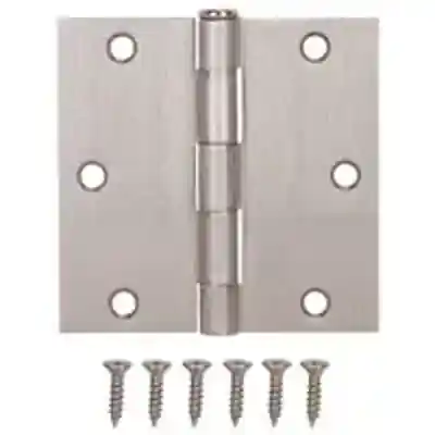 HINGE DOOR SQ RES 3.5IN SATNKL - Arlington Coal & Lumber