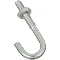 Main 1 - 232868 J BOLT 3/16X1-7/8 ZINC BOLT J-HOOK 3/16X1-7/8IN ZINC - Arlington Coal & Lumber