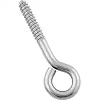 Main 2 - 220806 LAG SCREW EYE 3/8X4-1/2 BOLT LAG EYE 3/8X4-1/2IN SS - Arlington Coal & Lumber