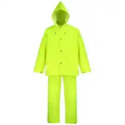 RAINSUIT POLYESTER YLW 3PC LRG - Arlington Coal & Lumber