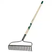Main 2 - BOW RAKE 16-TINE WOOD HANDLE RAKE BOW WELDED WOOD HDL 54 IN - Arlington Coal & Lumber