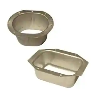 Main 1 - L&R WHITE ALUMINUM GUTTER DROP (ROUND)  - Arlington Coal & Lumber