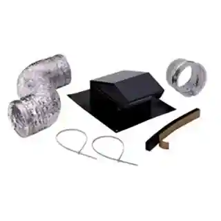 Main 2 - BROAN-NUTONE FLEX ROOF KIT WITH 636 BLACK (RVK1A)  - Arlington Coal & Lumber