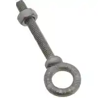Main 2 - 245100 FORGD EYE BLT 5/16X2.25 EYE BOLT W/NUT 5/16X2-1/4 GALV - Arlington Coal & Lumber
