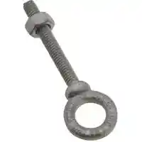 Main 2 - 245100 FORGD EYE BLT 5/16X2.25 EYE BOLT W/NUT 5/16X2-1/4 GALV - Arlington Coal & Lumber