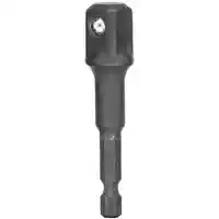 Main 2 - 1/4 HEX TO 1/2 SOCKET ADAPTER - Arlington Coal & Lumber