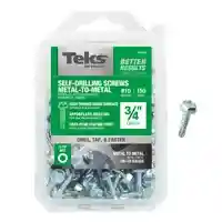 Main 2 - TEKS 10X3/4 METAL SCREW DRILL POINT 150CT (21320) - Arlington Coal & Lumber