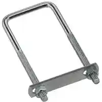 Main 1 - BOLT U SQUARE 5/16X2X5IN ZINC - Arlington Coal & Lumber