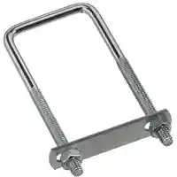 Main 1 - BOLT U SQUARE 5/16X2X5IN ZINC - Arlington Coal & Lumber