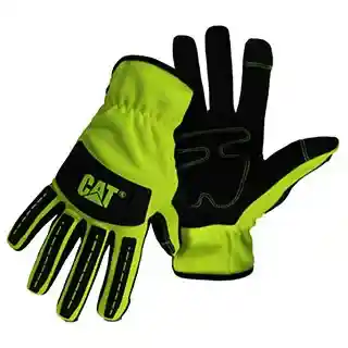 Main 1 - GLOVES MECHANIC HIVIS GRN MED - Arlington Coal & Lumber