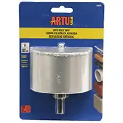 HOLE SAW TC GRIT 4IN W/ARB&BIT - Arlington Coal & Lumber