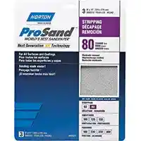 Main 2 - NORTON PROSAND P80 STRIPPING 9X11 SANDING SHEET 3 PACK (PURPLE) - Arlington Coal & Lumber