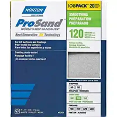 NORTON PROSAND P120 SMOOTHING 9X11 SANDING SHEET 20 PACK (GREEN) - Arlington Coal & Lumber