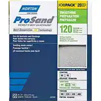 Main 2 - NORTON PROSAND P120 SMOOTHING 9X11 SANDING SHEET 20 PACK (GREEN) - Arlington Coal & Lumber
