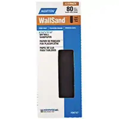 NORTON WALLSAND 80 GRIT DRYWALL SANDPAPER FIRST COAT 25 PACK (04747) - Arlington Coal & Lumber
