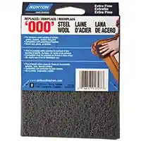 Main 2 - NORTON #000 STEEL WOOL PAD EXTRA FINE GRAY (01727) - Arlington Coal & Lumber