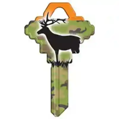 SC1 KEYBLANK DEER W/CAMOUFLG - Arlington Coal & Lumber